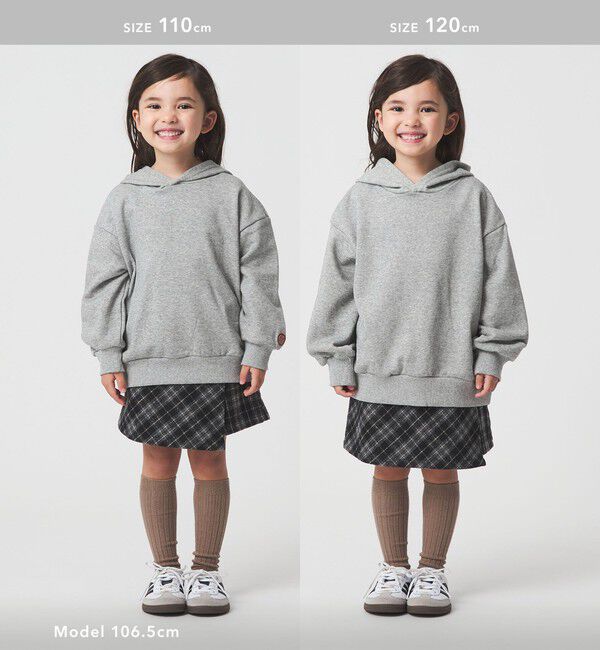 UNITED ARROWS green label relaxing「【WEB限定】裏毛 フード プルオーバー / スウェット / トレーナー  / キッズ 100cm-160cm」|パーカー|