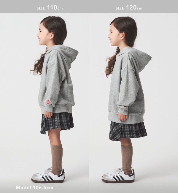 UNITED ARROWS green label relaxing「【WEB限定】裏毛 フード プルオーバー / スウェット / トレーナー  / キッズ 100cm-160cm」|パーカー|