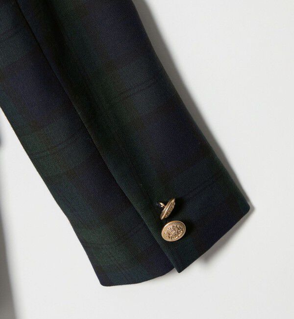 UNITED ARROWS green label relaxing「TRW ブラックウォッチ ジャケット / キッズ 110cm-130cm」|テーラードジャケット|