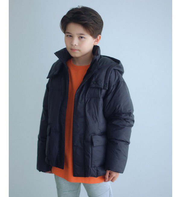 UNITED ARROWS green label relaxing「ダウンコート / キッズ 100cm-160cm」|ダウン|BLACK