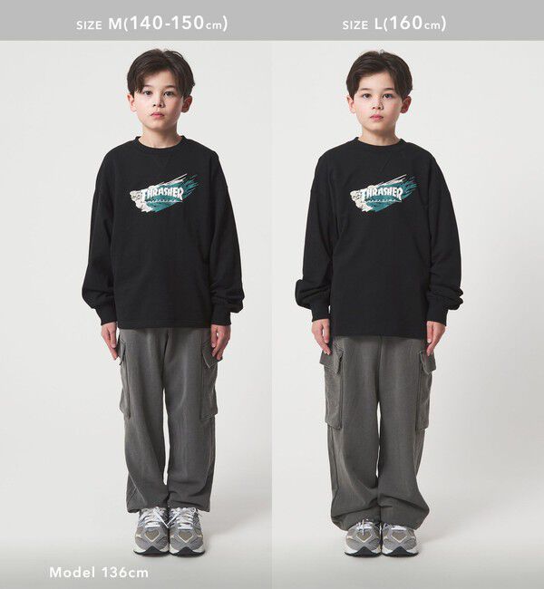 UNITED ARROWS green label relaxing「【別注】＜THRASHER＞プリントスウェット / トレーナー / キッズ  140cm-160cm」|スウェット・ジャージ|