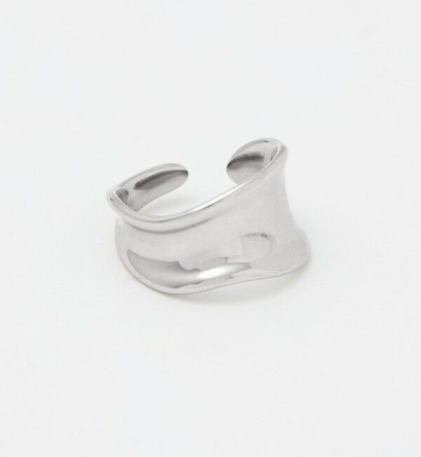 UNITED ARROWS green label relaxing「【WEB限定】ワイド ニュアンスカーブ リング」|リング|