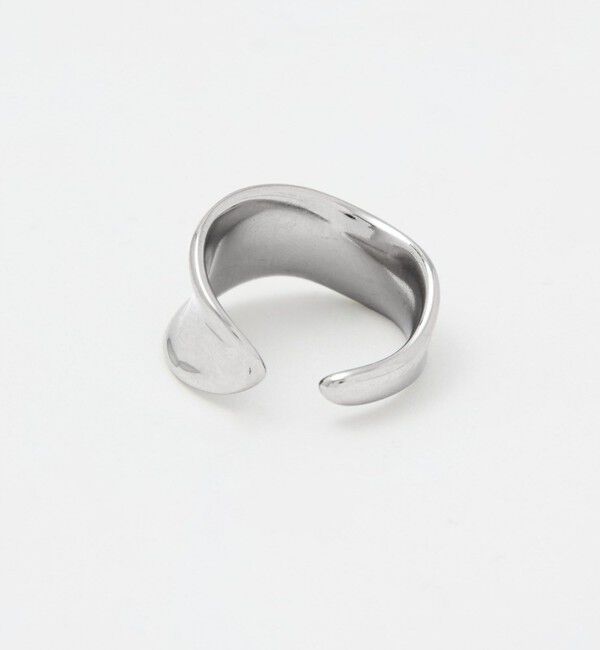 UNITED ARROWS green label relaxing「【WEB限定】ワイド ニュアンスカーブ リング」|リング|