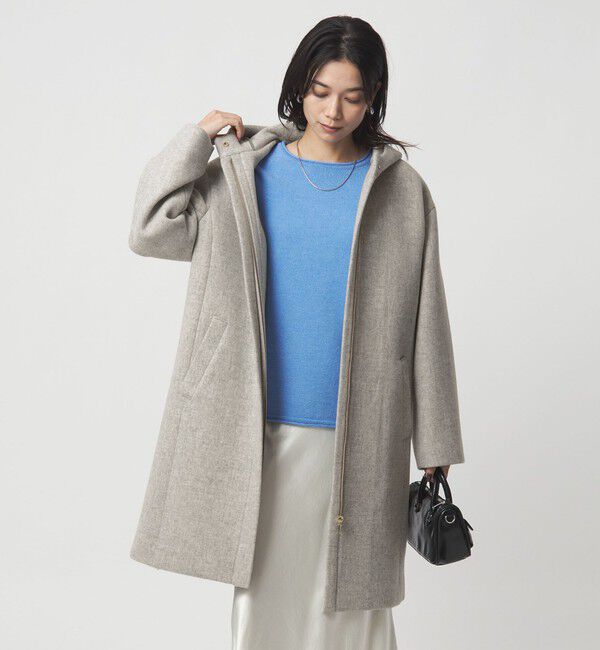 UNITED ARROWS green label relaxing「フード コート」|その他|LT.GRAY