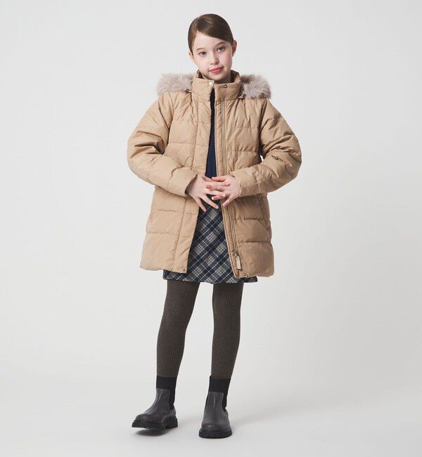 UNITED ARROWS green label relaxing「GIRLSダウンコート / キッズ 140cm-160cm」|ダウン|