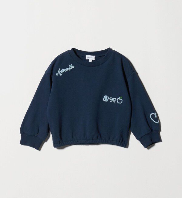 UNITED ARROWS green label relaxing「チェーンステッチ 裏毛プルオーバー / トレーナー100cm-160cm」|Tシャツ・カットソー|