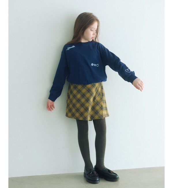 UNITED ARROWS green label relaxing「チェーンステッチ 裏毛プルオーバー / トレーナー100cm-160cm」|Tシャツ・カットソー|