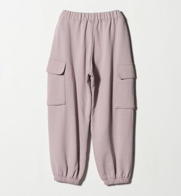UNITED ARROWS green label relaxing「裏毛 ワイドカーゴパンツ（ライトピンク）/ キッズ  100cm-160cm」|チノ|