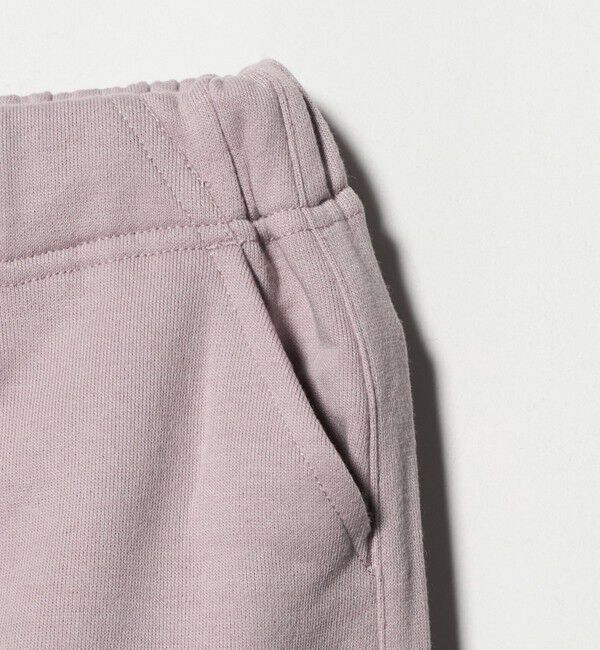 UNITED ARROWS green label relaxing「裏毛 ワイドカーゴパンツ（ライトピンク）/ キッズ  100cm-160cm」|チノ|