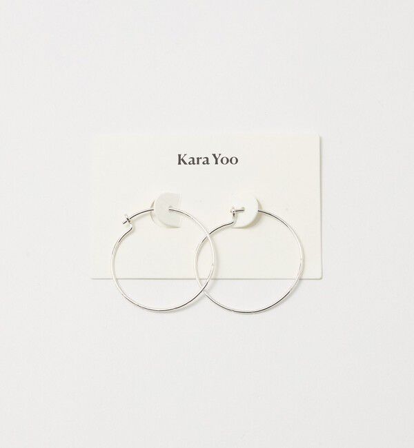 UNITED ARROWS green label relaxing「＜Kara Yoo＞フープピアス」|ピアス|