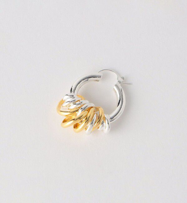BEAUTY&YOUTH UNITED ARROWS「＜LAPUIS＞Coil Around ピアス」|ピアス|