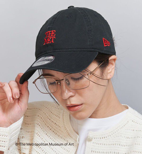 BEAUTY&YOUTH UNITED ARROWS「【一部別注】＜NEW ERA＞THE MET ロゴ キャップ」|キャップ・キャスケット|BLACK