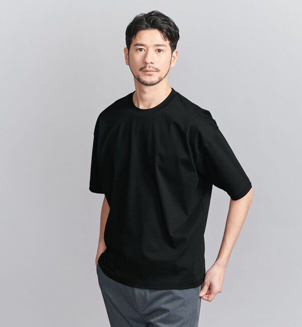 BEAUTY&YOUTH UNITED ARROWS「【WEB限定 WARDROBE SMART】NORITAKE リラックス テーパード Tシャツ」|Tシャツ・カットソー|