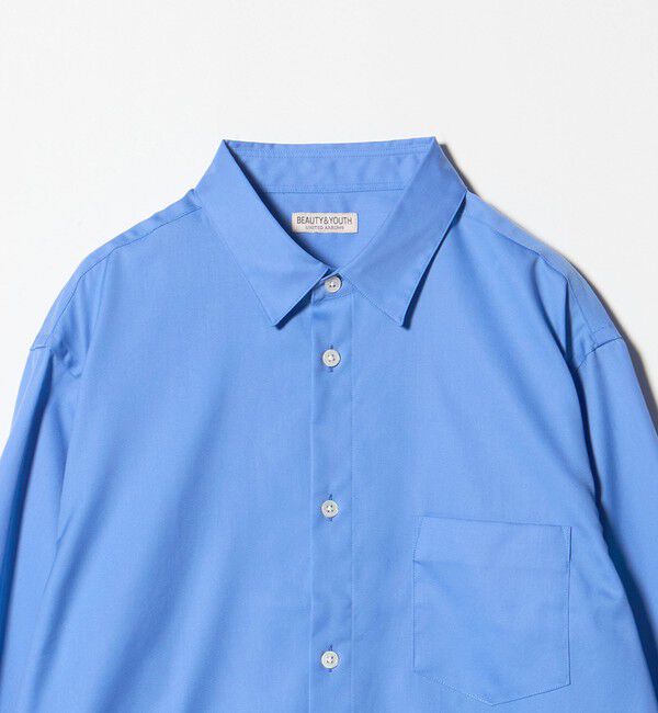 BEAUTY&YOUTH UNITED ARROWS「クリア オックスフォード レギュラー シャツ SLIM型」|シャツ・ブラウス|