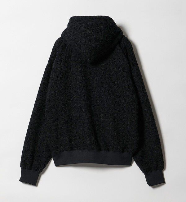 MONKEY TIME「ボアフリース フルジップ フーディー」|カーディガン|