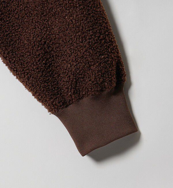 MONKEY TIME「ボアフリース フルジップ フーディー」|カーディガン|