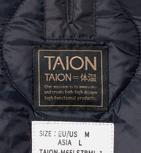 BEAUTY&YOUTH UNITED ARROWS「＜TAION＞ミリタリー M65 ライナー Wジップ ショート ダウンジャケット」|ダウン|