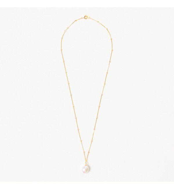 Demi-Luxe BEAMS 「MARIHA / 月の夢 スタッドチェーン ネックレス 47cm」|ネックレス|