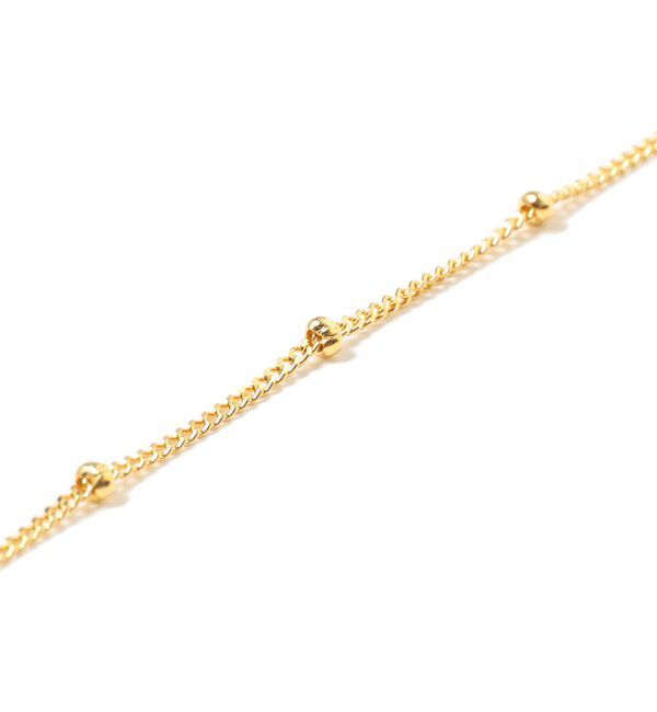 Demi-Luxe BEAMS 「MARIHA / 月の夢 スタッドチェーン ネックレス 47cm」|ネックレス|