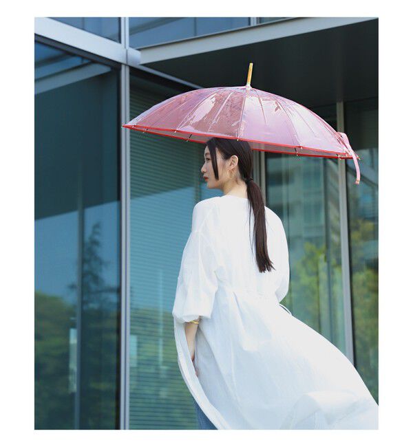 Demi-Luxe BEAMS 「Traditional Weatherwear / バンブー ビニール傘」|傘|