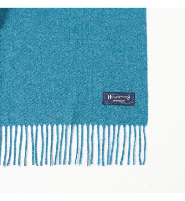 BEAMSBOY「HIGHLAND TWEEDS / ソリッド ストール 大」|マフラー|