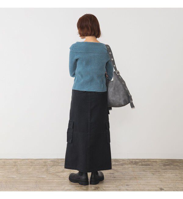 Ray BEAMS 「カーゴ ポケット タイト スカート」|タイト|