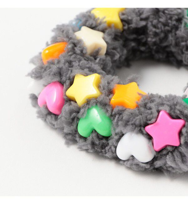 Ray BEAMS 「ポップ フラッフィー シュシュ」|ヘアゴム・シュシュ|