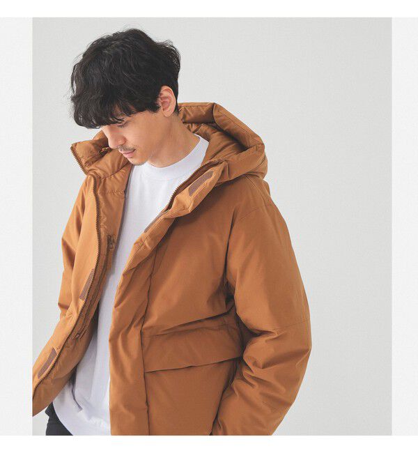 BEAMS「Dermizax (TM) リバーシブル ダウンジャケット」|ブルゾン・スタジャン|