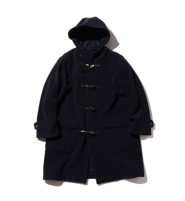 BEAMS PLUS「ヘリンボーン ダッフルコート」|ダッフルコート|NAVY