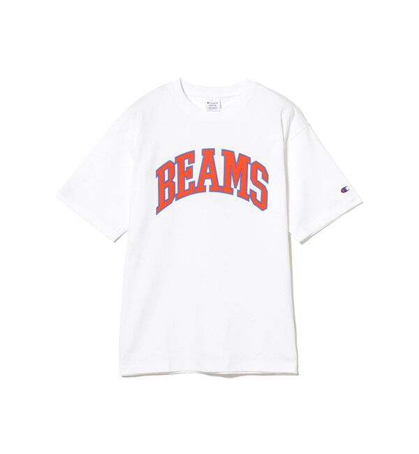 BEAMS「【別注】Champion "BEAMS" LOGO T-Shirts」|Tシャツ・カットソー|