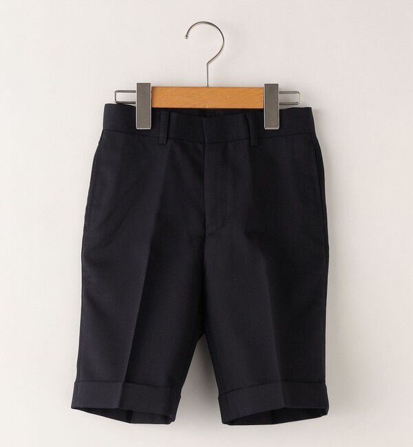 SHIPS KIDS「SHIPS KIDS:100～130cm / ウール ハーフ パンツ」|その他|ダークブルー