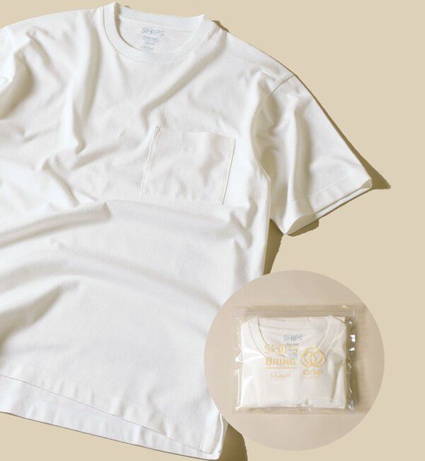 SHIPS「SC: BRING Material&times;オーガニックコットン クルーネック Tシャツ」|その他|