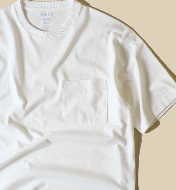 SHIPS「SC: BRING Material&times;オーガニックコットン クルーネック Tシャツ」|その他|