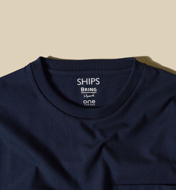 SHIPS「SC: BRING Material&times;オーガニックコットン クルーネック Tシャツ」|その他|
