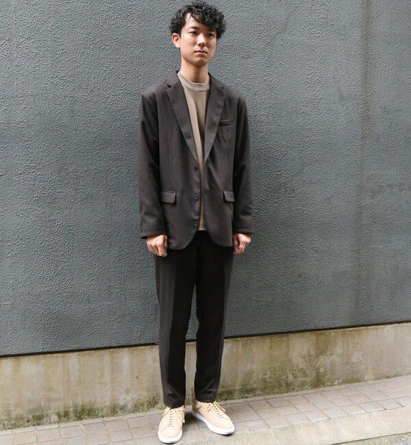 SHIPS「SHIPS:  ハイゲージ クルーネック ダンボールニット 長袖Tシャツ」|Tシャツ・カットソー|