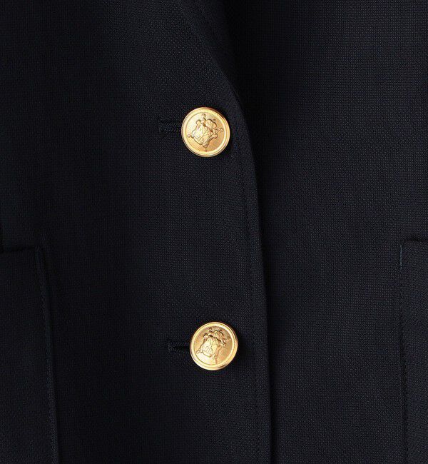 SHIPS KIDS「SHIPS KIDS:メタル 2ボタン ジャケット(140～150cm)」|テーラードジャケット|