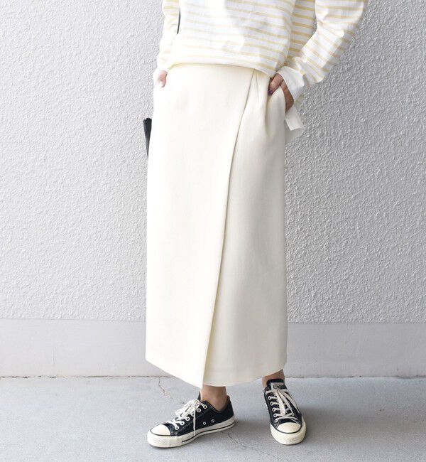 SHIPS for women「〈手洗い可能〉フロントスリットタイトスカート◇」|スカート|