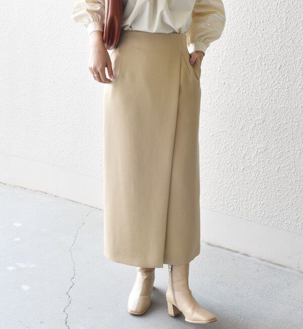 SHIPS for women「〈手洗い可能〉フロントスリットタイトスカート◇」|スカート|