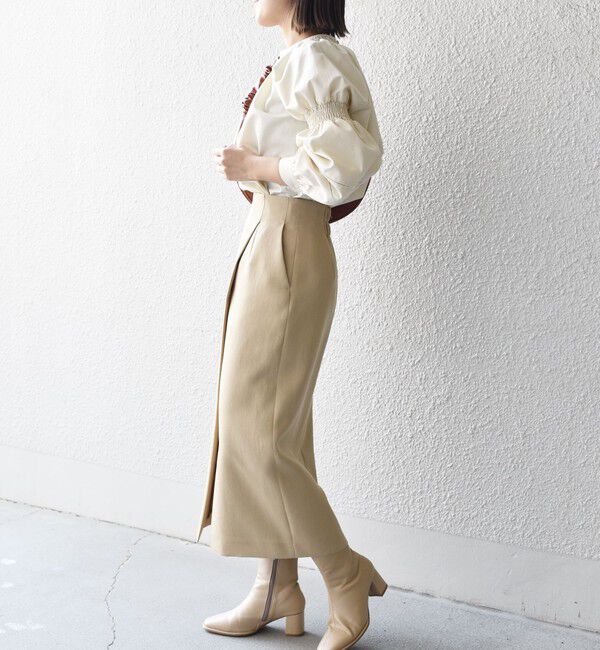 SHIPS for women「〈手洗い可能〉フロントスリットタイトスカート◇」|スカート|