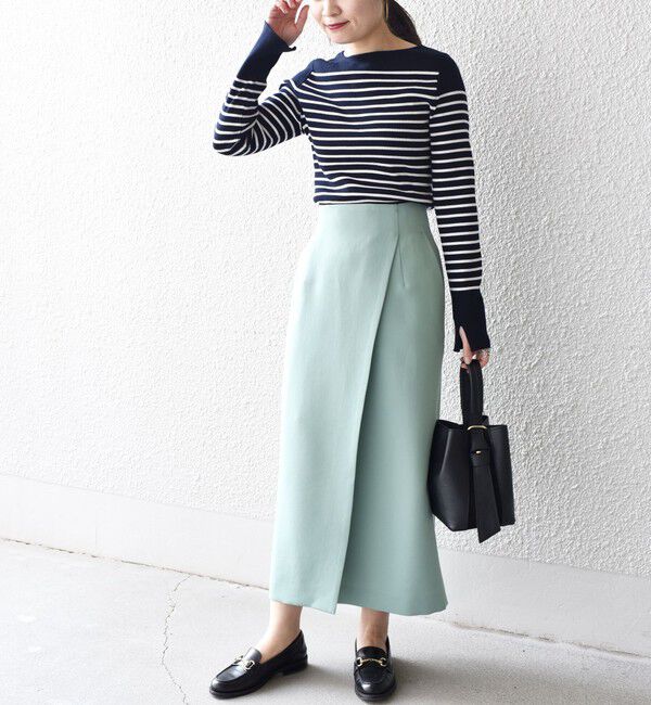 SHIPS for women「〈手洗い可能〉フロントスリットタイトスカート◇」|スカート|