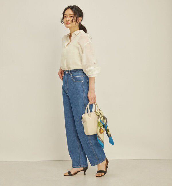 SHIPS for women「〈手洗い可能〉サフィラン リネン シャツ」|シャツ・ブラウス|