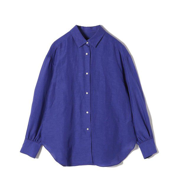 SHIPS for women「〈手洗い可能〉サフィラン リネン シャツ」|シャツ・ブラウス|