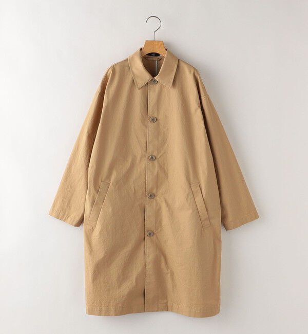 SHIPS KIDS「SHIPS KIDS:145～160cm /〈撥水〉ステンカラー コート」|ステンカラーコート|ベージュ