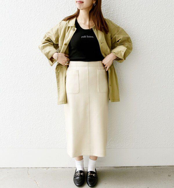 SHIPS any「【SHIPS any別注】PETIT BATEAU:ロゴ  タンクトップ 23SS」|タンクトップ|