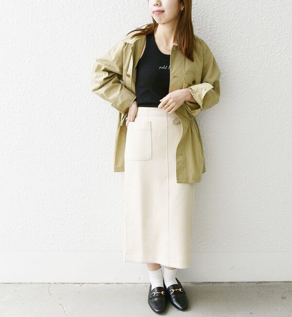 SHIPS any「【SHIPS any別注】PETIT BATEAU:ロゴ  タンクトップ 23SS」|タンクトップ|