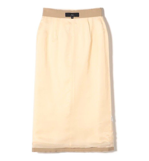 SHIPS for women「SHIPS Primary Navy Label:〈手洗い可能〉マリン スカート」|スカート|