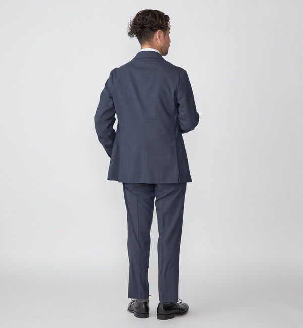 SHIPS「SHIPS:〈洗濯機可能〉 無地  ロイヤルブルー ジャケット」|テーラードジャケット|