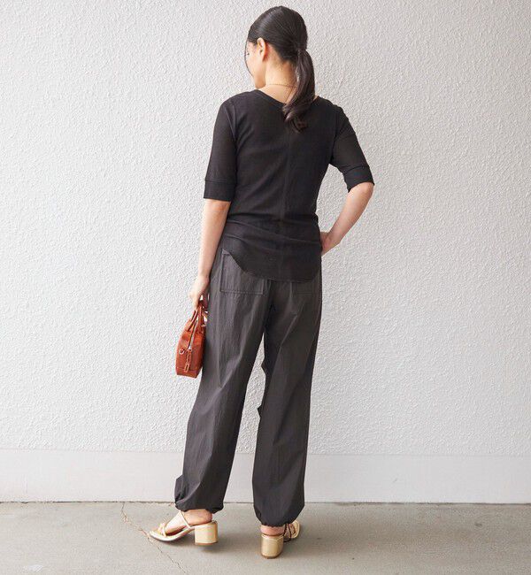 SHIPS for women「PLA シアー ワッフル ヘンリーネック プルオーバー◇」|Tシャツ・カットソー|