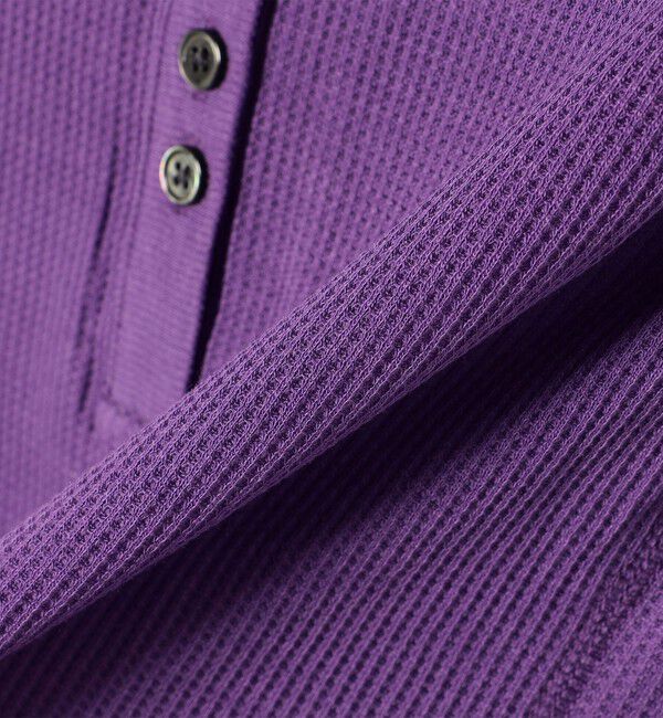 SHIPS for women「PLA シアー ワッフル ヘンリーネック プルオーバー◇」|Tシャツ・カットソー|