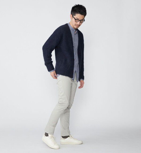 SHIPS「SHIPS: japan quality オイカワデニム縫製 ピケ ストレッチ 5ポケット 」|チノ|